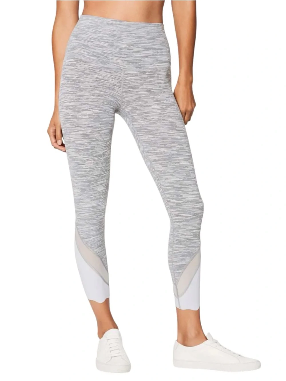 Lululemon Wunder Under Crop II 23” Scallop Legging Special Edition Sz 8 New - Picture 2 of 12